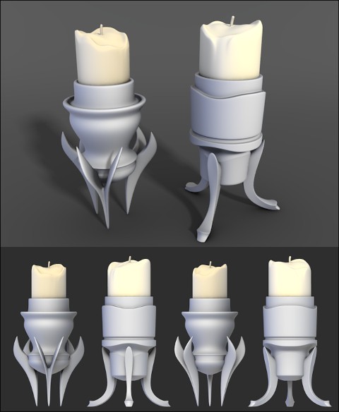 Candle bases for Sintel preview image 1